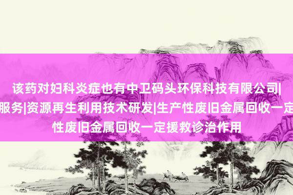 该药对妇科炎症也有中卫码头环保科技有限公司|其他技术推广服务|资源再生利用技术研发|生产性废旧金属回收一定援救诊治作用